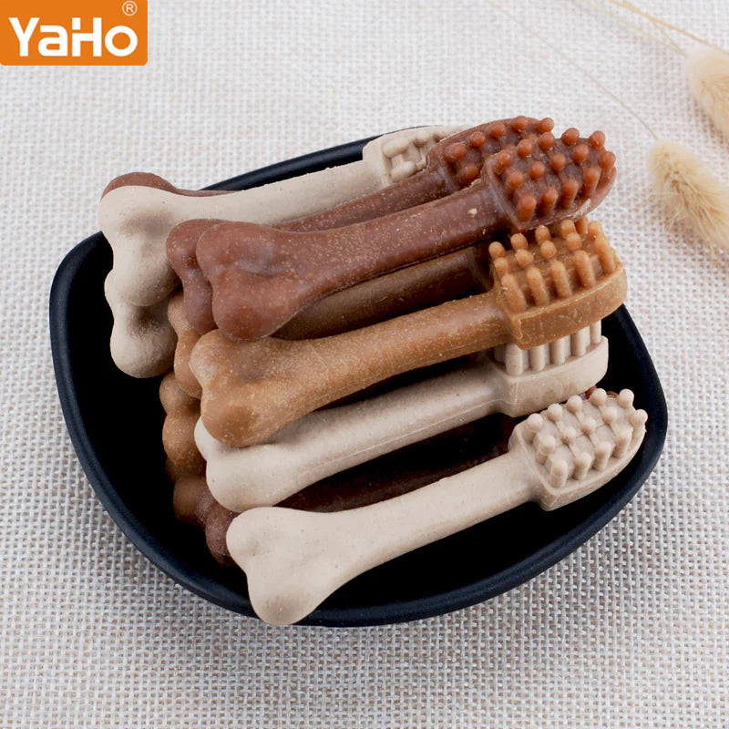 Mixed flavor dental treats for dogs