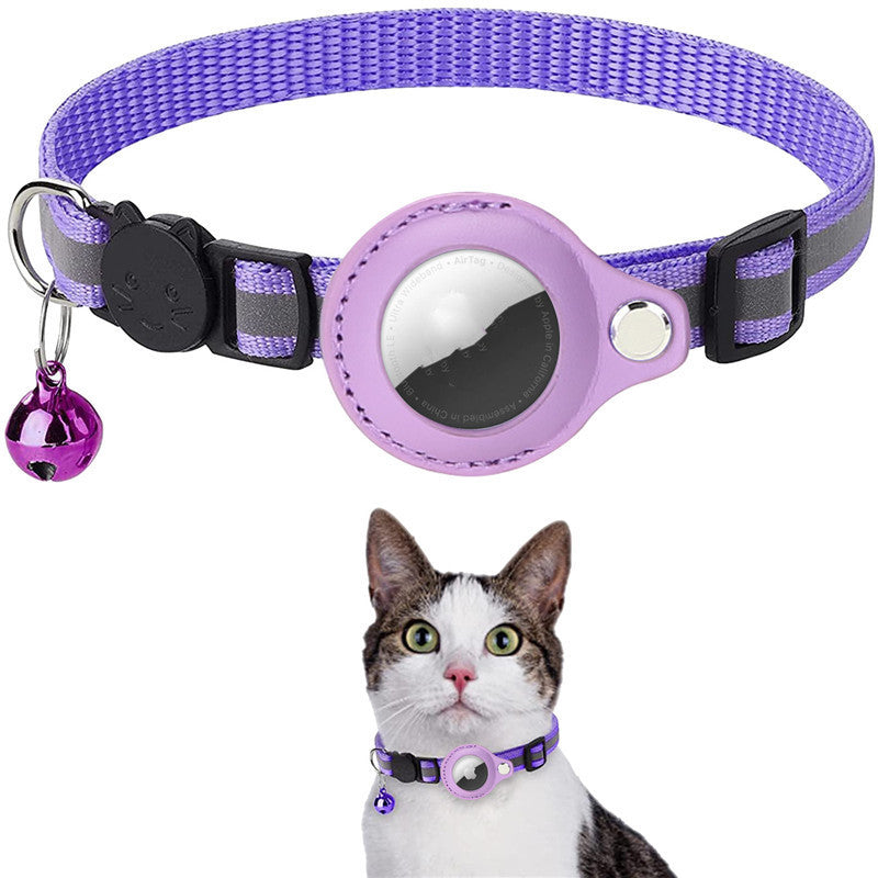Collar Reflectante para Mascotas con soporte para Airtag