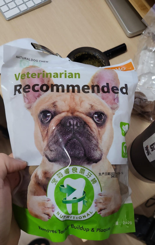 Golosina dentales para perros sabor mixto