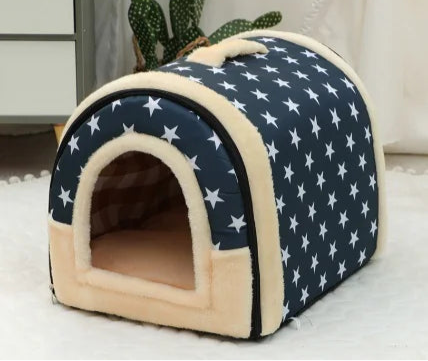 Cama Portátil con asa para mascotas