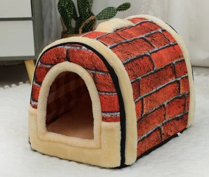 Cama Portátil con asa para mascotas