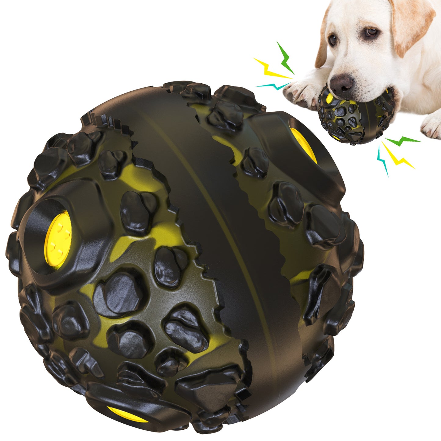 Pet Squeaky Chew Ball Toy