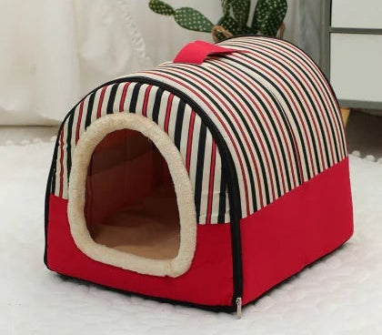 Cama Portátil con asa para mascotas