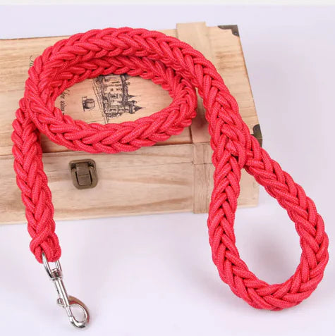 Correa Trenzada de Nylon resistente para Perros