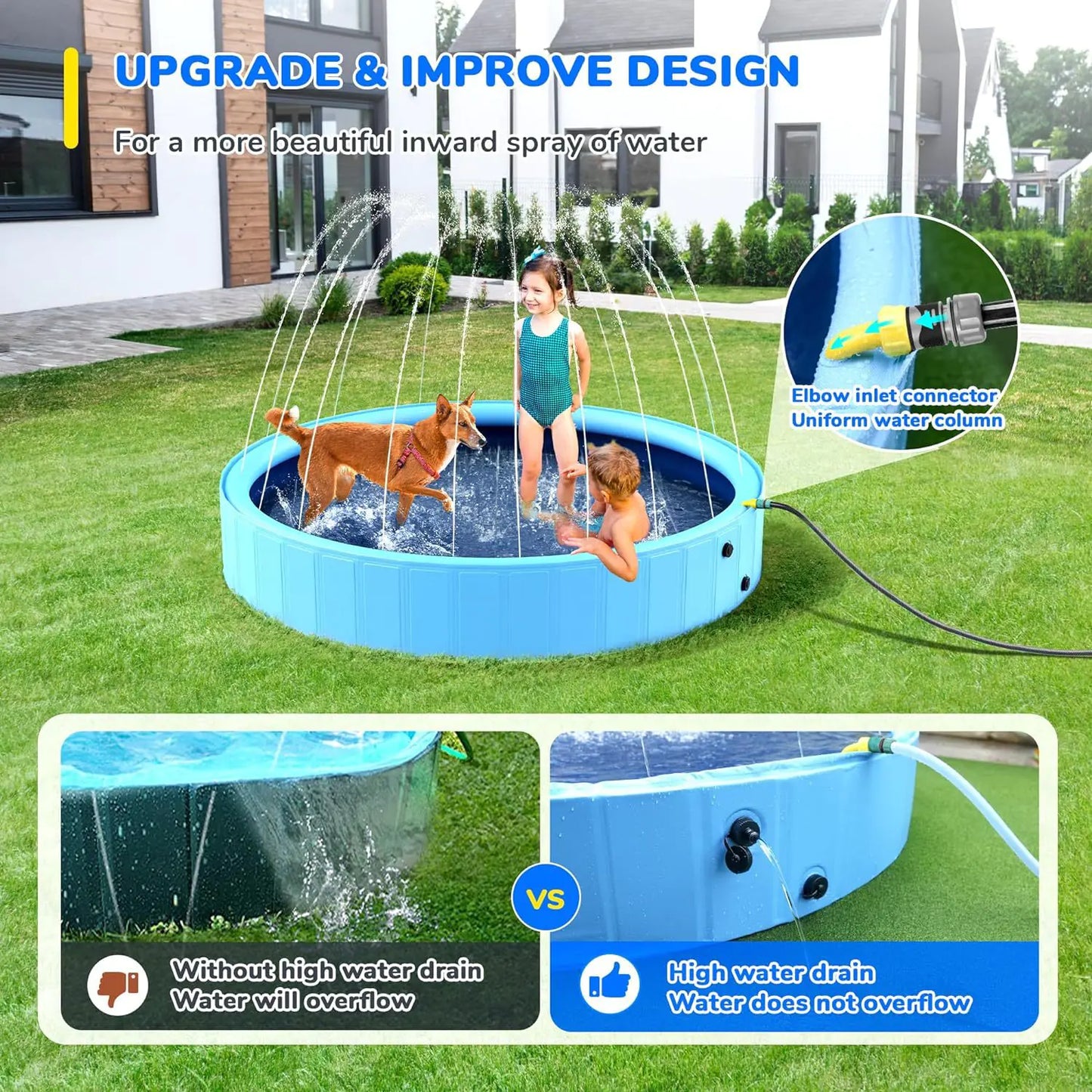 Piscina Plegable para Mascota