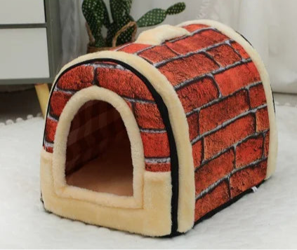 Cama Portátil con asa para mascotas