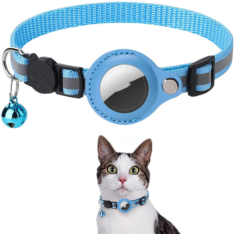 Collar Reflectante para Mascotas con soporte para Airtag