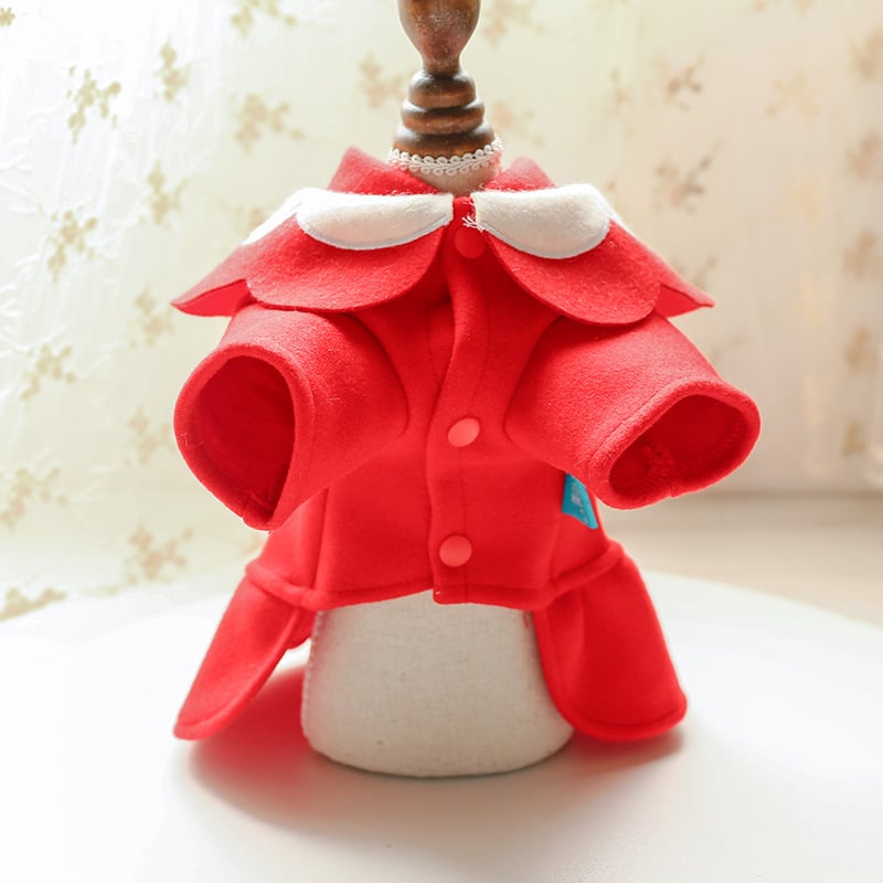 Disfraz estilo británico de lana para perros y gatos