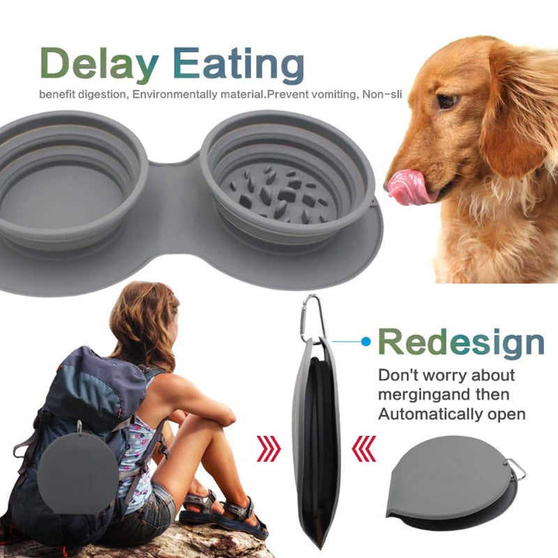 Slow Feeding Anti-Choking Pet Bowl