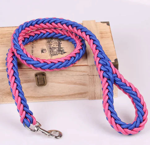 Correa Trenzada de Nylon resistente para Perros