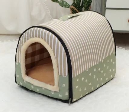 Cama Portátil con asa para mascotas