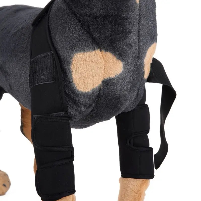 Comfortable and adjustable canine splint for pets