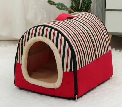 Cama Portátil con asa para mascotas