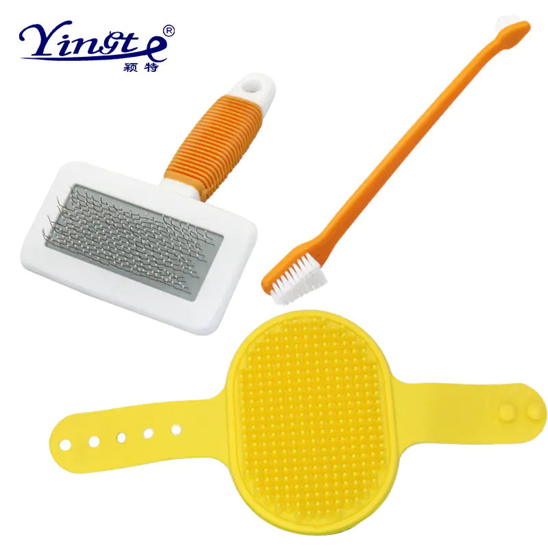 Ideal pet care set for travel