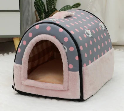 Cama Portátil con asa para mascotas