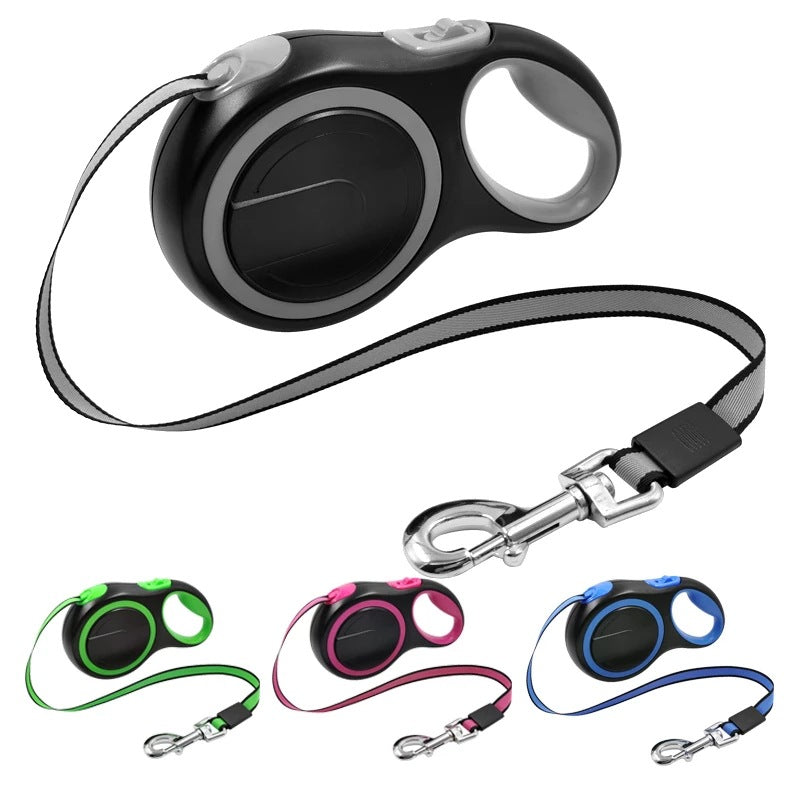 Automatic retractable pet leash