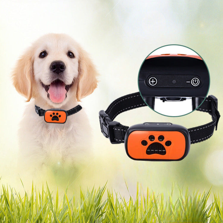 Collar para perros ultrasónico recargable antiladridos