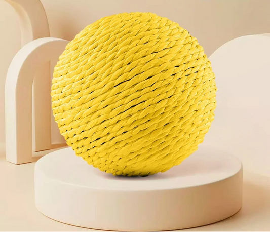Juguete bola de sisal para gatos