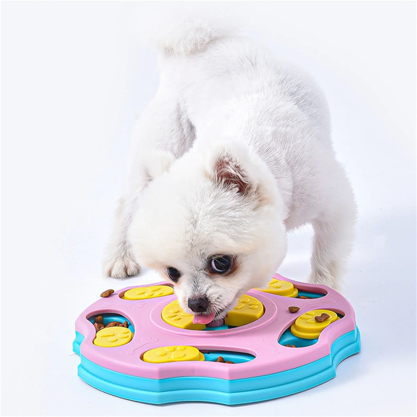 Interactive Pet Feeding and Puzzle Toy