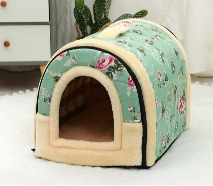 Cama Portátil con asa para mascotas