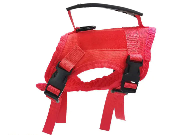 Adjustable Tactical Cat Vest with Leash