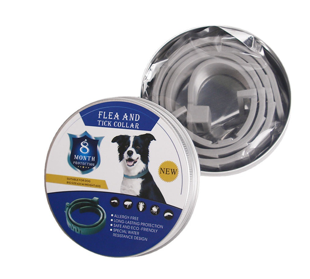Antiparasitic collar for pets, anti-lice, fleas and ticks