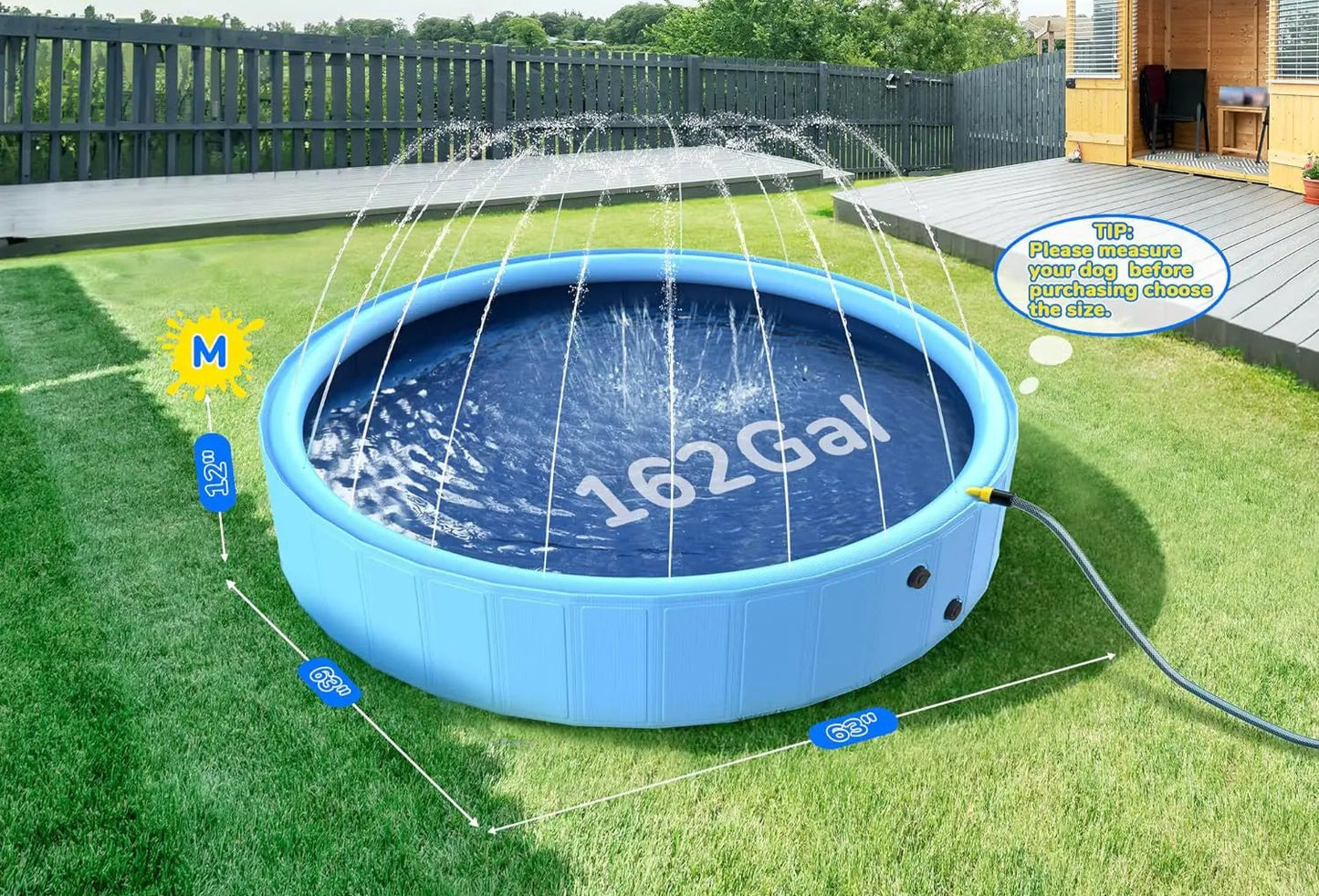 Piscina Plegable para Mascota