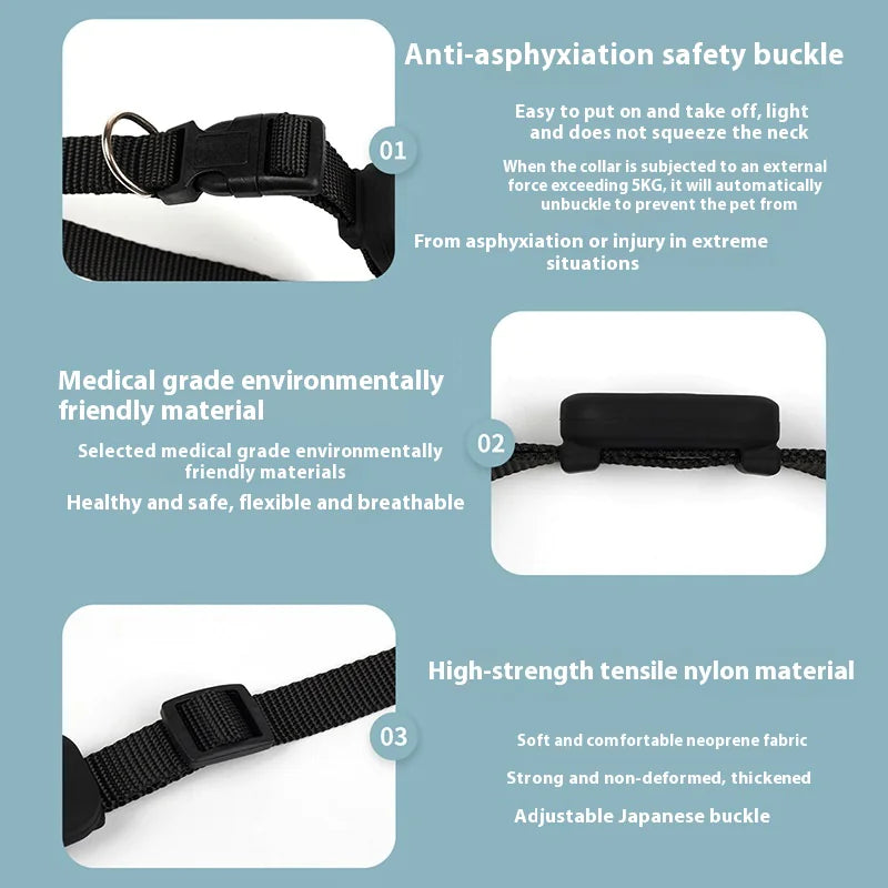 Collar Rastreador con GPS para mascotas