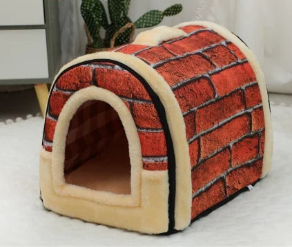 Cama Portátil con asa para mascotas