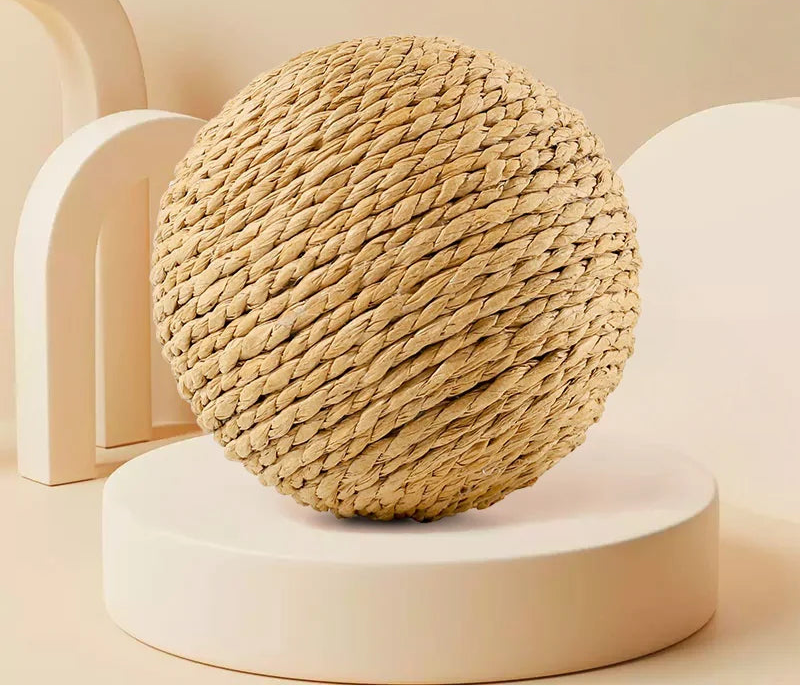 Juguete bola de sisal para gatos