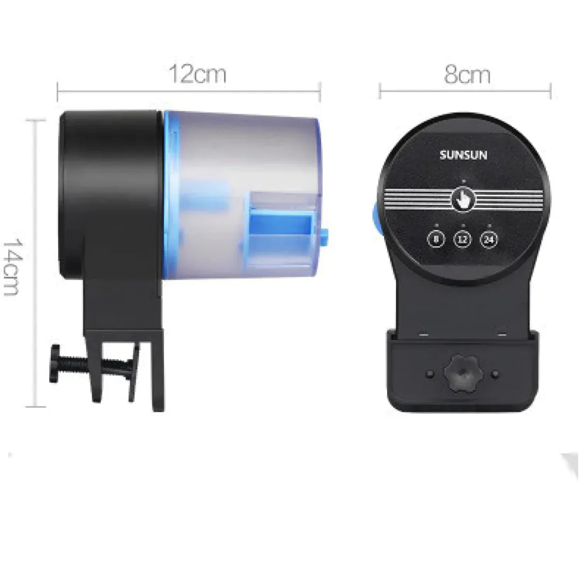 Alimentador de Comida para Peces con Temporizador