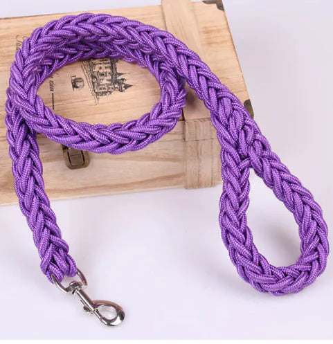 Correa Trenzada de Nylon resistente para Perros