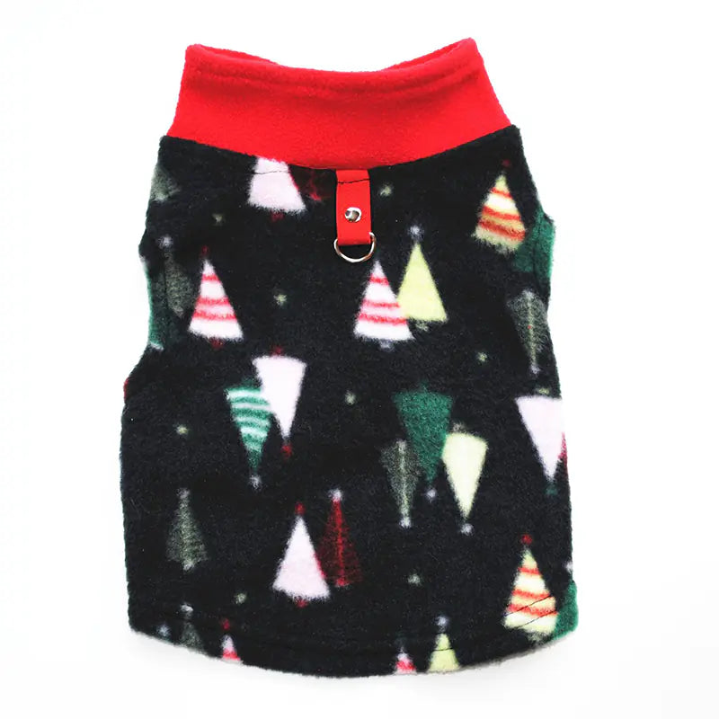 Suéter de Polar con cuello para mascotas, Suave y Ligero