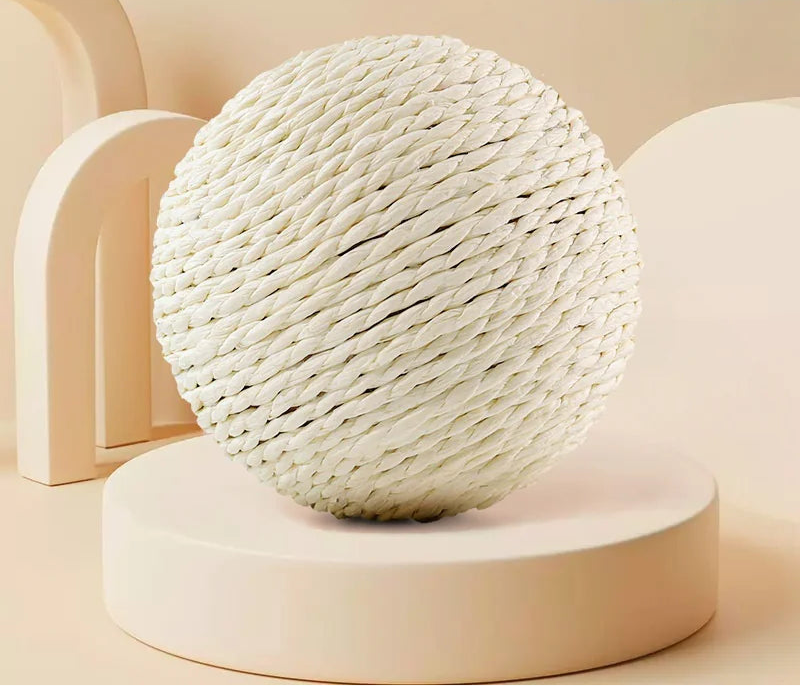 Juguete bola de sisal para gatos