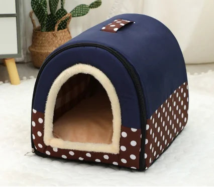 Cama Portátil con asa para mascotas