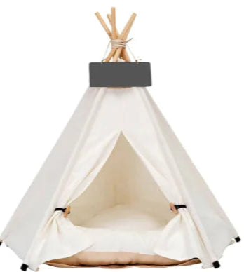 Nordic-style teepee shelter for pets