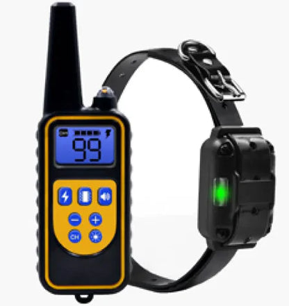 Remote control dog training collar