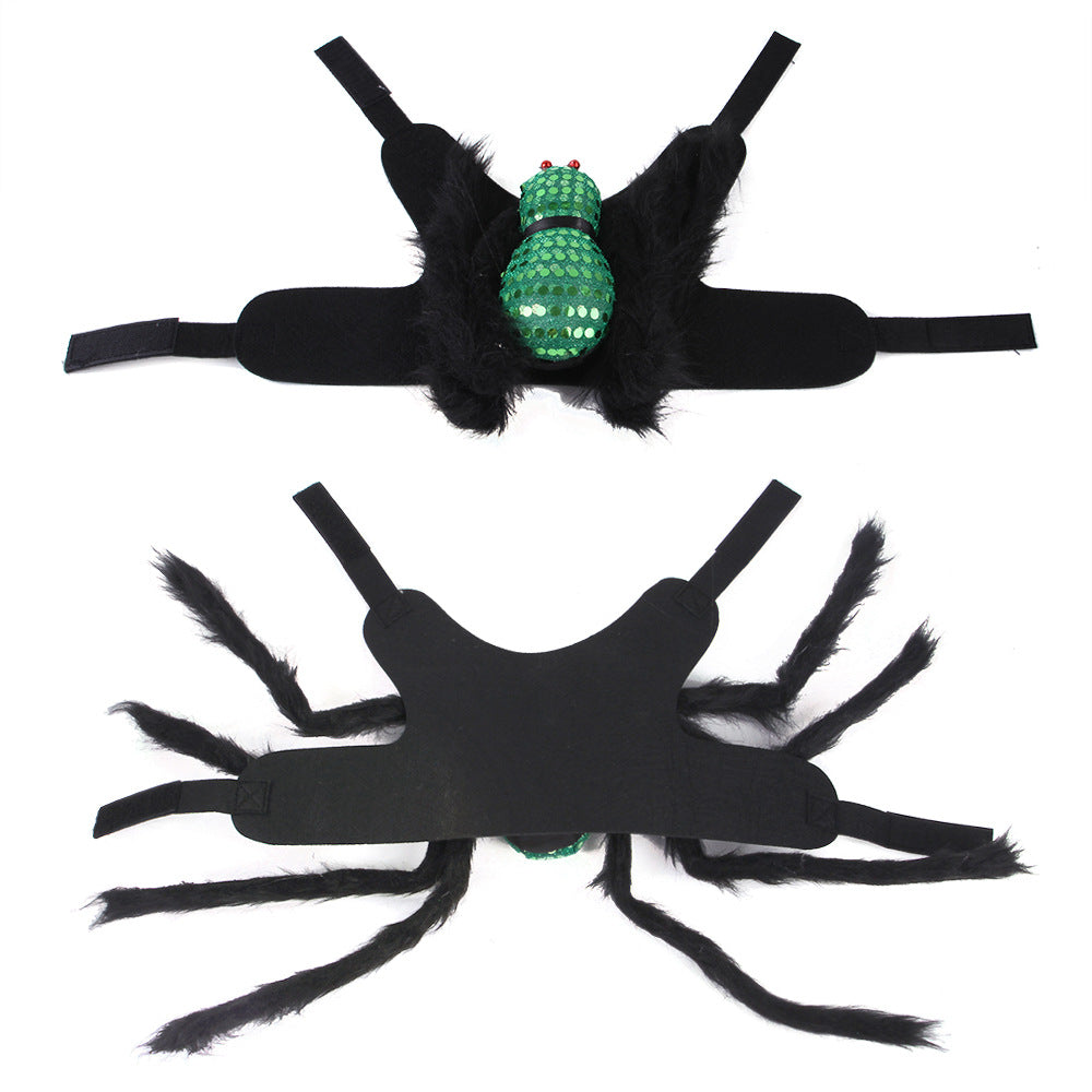 Sequin Spider Costume for Cats and Dogs