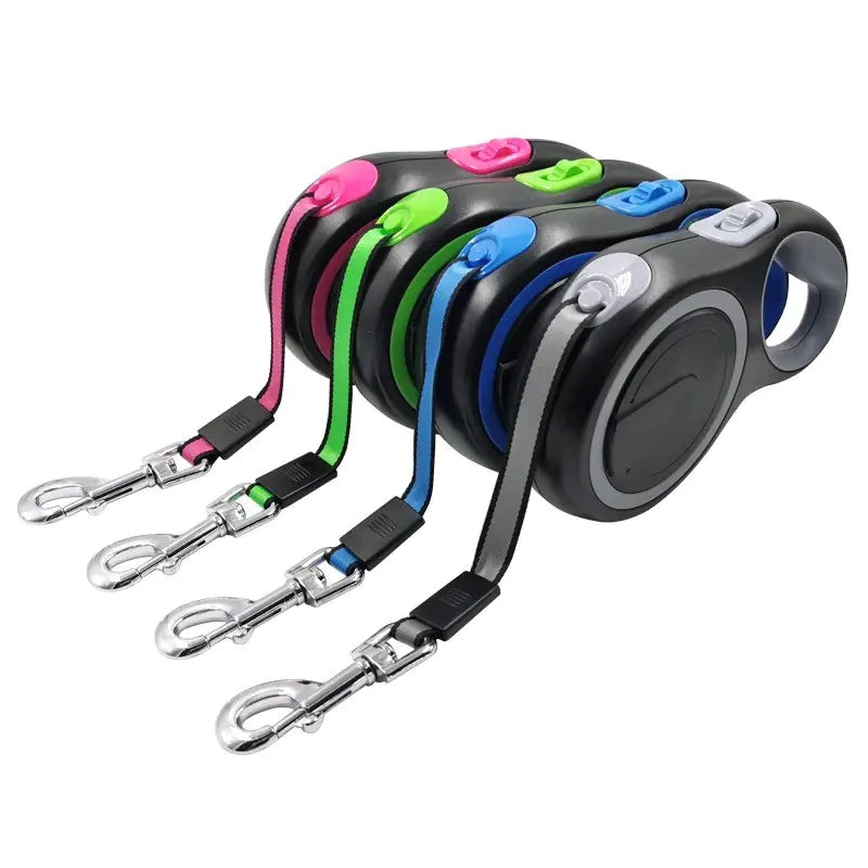 Automatic retractable pet leash