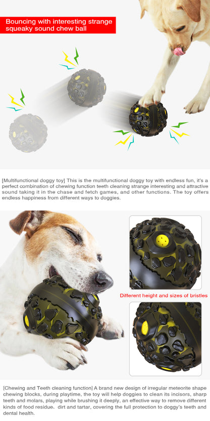 Pet Squeaky Chew Ball Toy