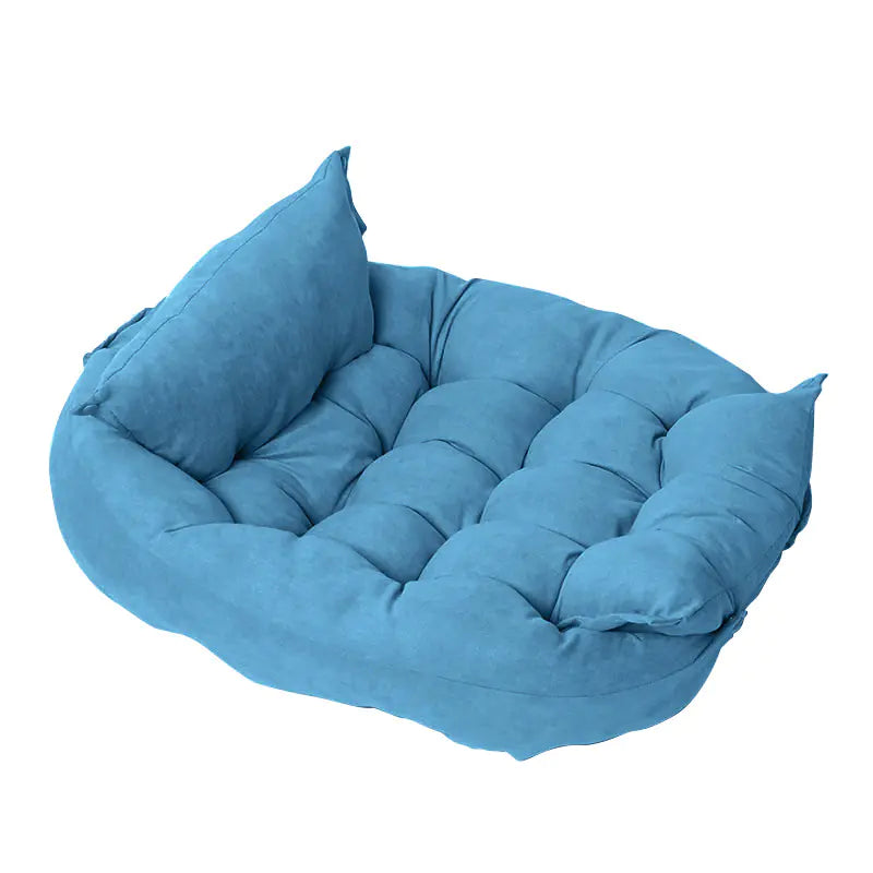 Multifunctional foldable pet cushion