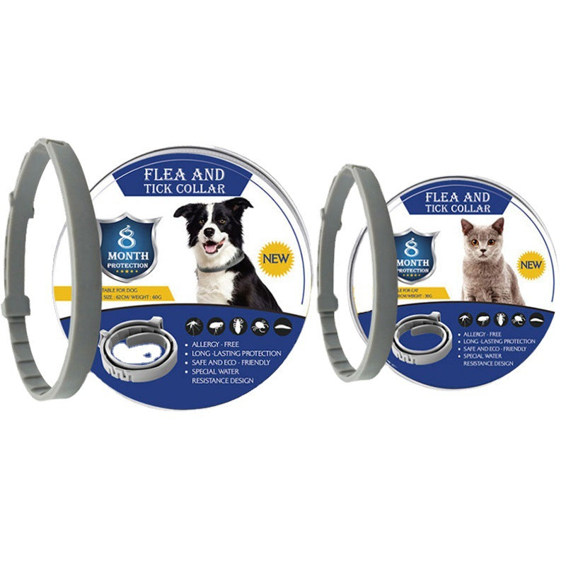 Antiparasitic collar for pets, anti-lice, fleas and ticks