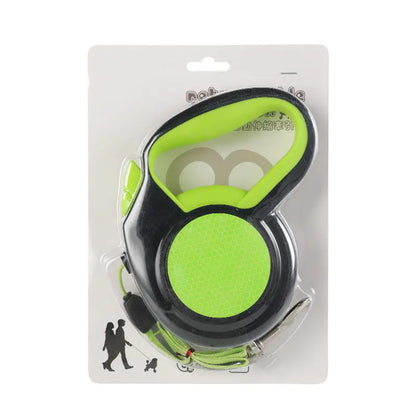 Reflective pet leash for added safety