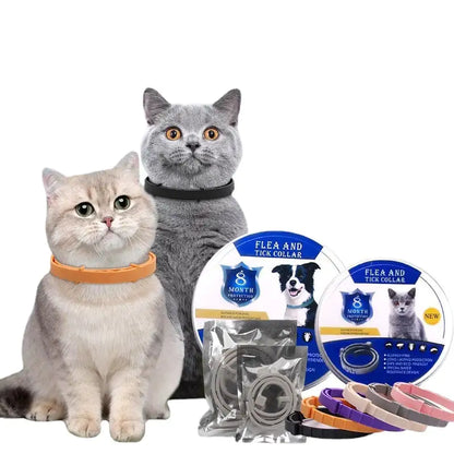 Antiparasitic collar for pets, anti-lice, fleas and ticks