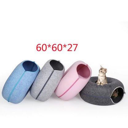 Donut Bed and Pet Tunnel