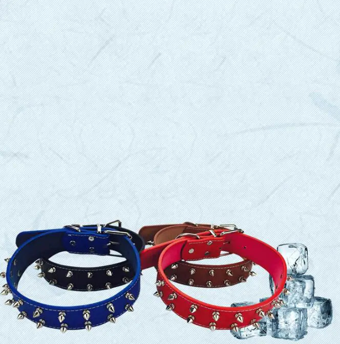 Simple solid color dog collar