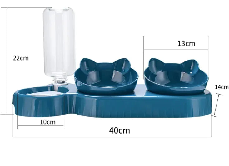 Automatic cat food bowl