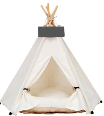 Nordic-style teepee shelter for pets