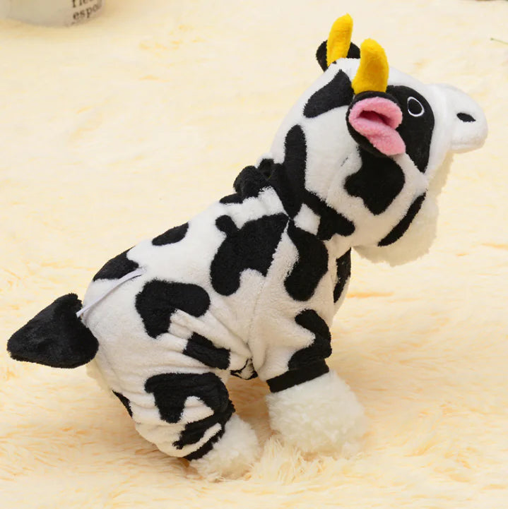 Cow Costume for Cats and Dogs