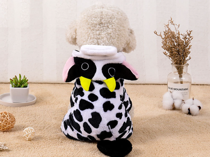 Cow Costume for Cats and Dogs
